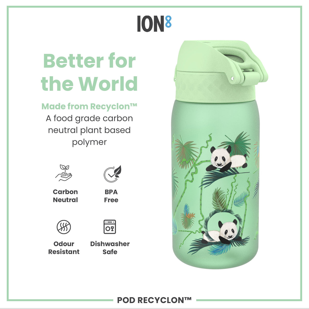 Pod 12oz Recyclon - Pandas