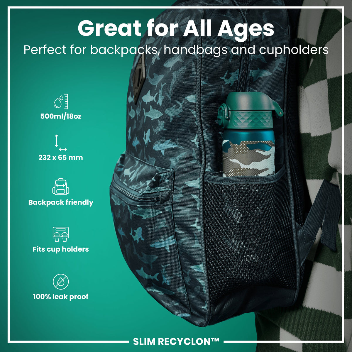 Slim 18oz Recyclon - Camouflage