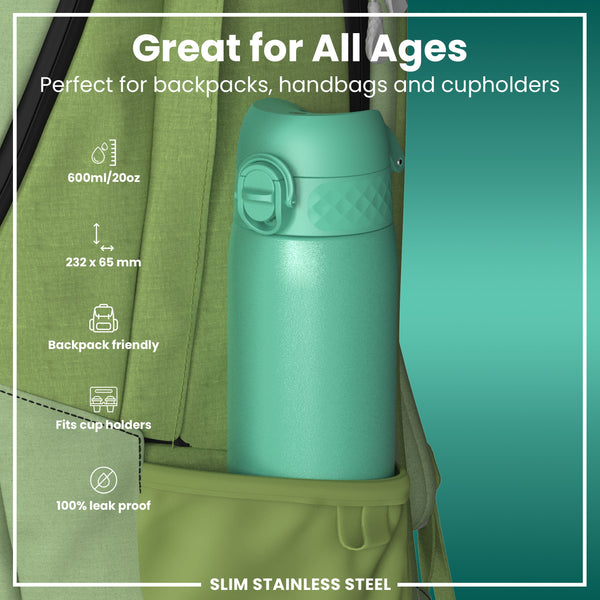 Slim 20oz Lightweight Steel - Teal