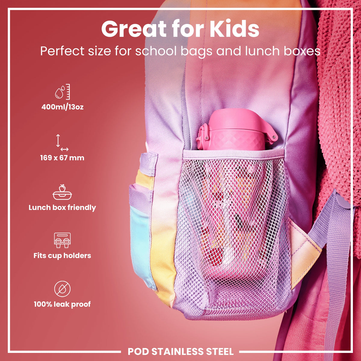 Pod 13oz Lightweight Steel - Ice Creams