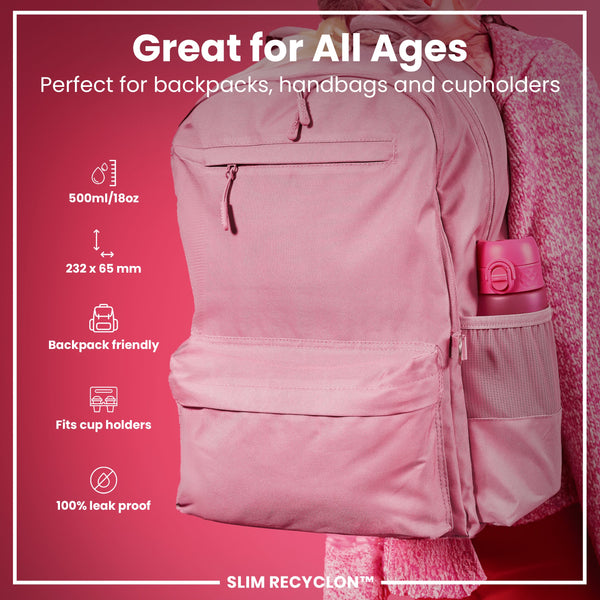 Slim 18oz Recyclon - Pink