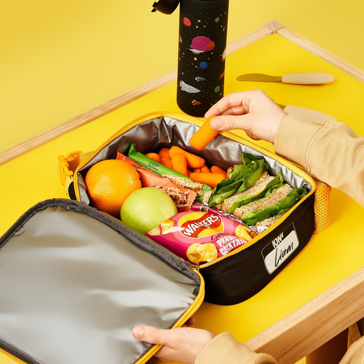 Kids Insulated Lunch Bag - Spaceships