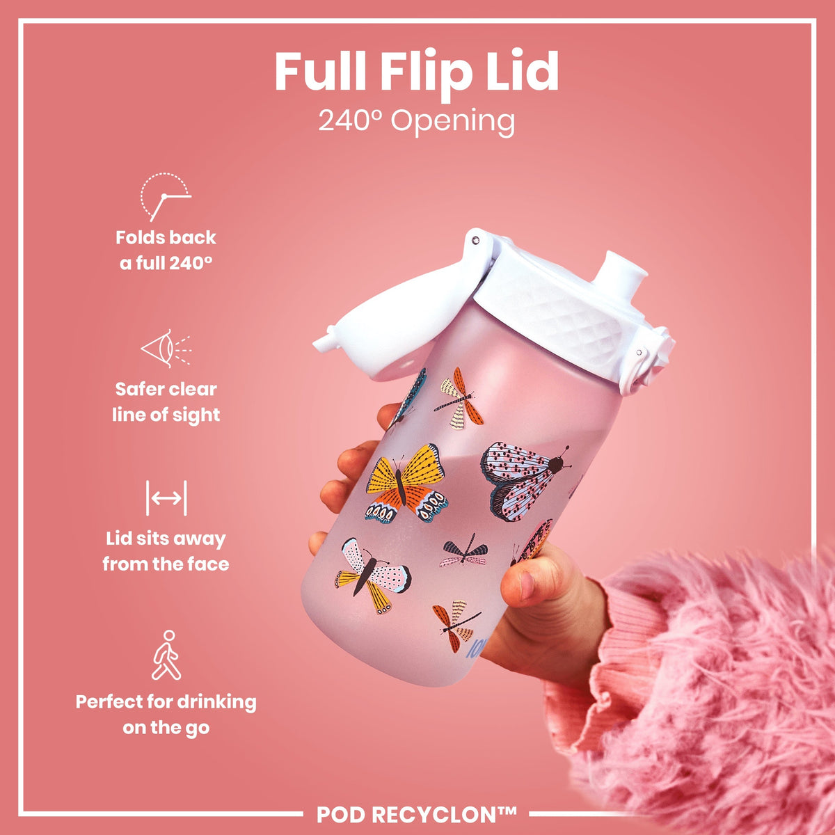 Pod 12oz Recyclon - Butterflies