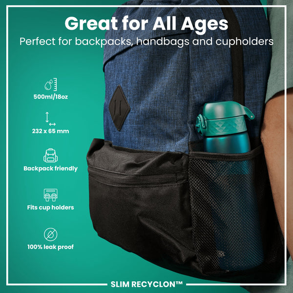 Slim 18oz Recyclon - Aqua
