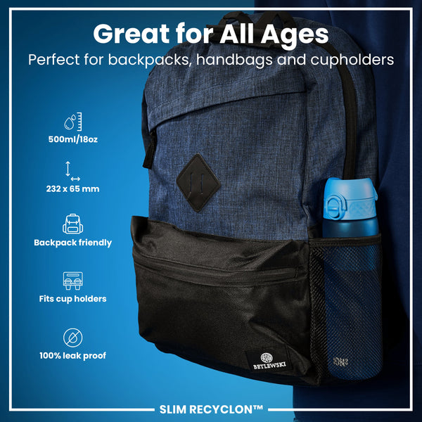 Slim 18oz Recyclon - Blue