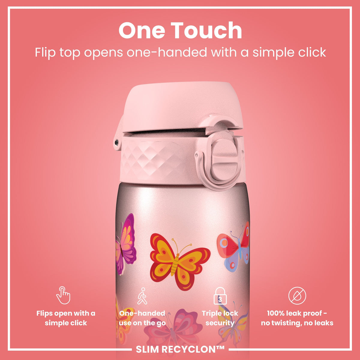 Slim 18oz Recyclon - Butterfly