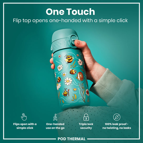 Pod 11oz Insulated Steel - Bees