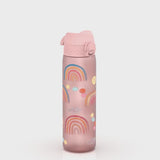 360 Video View of Ion8 Leak Proof Slim Water Bottle, BPA Free, Rainbows, 600ml (20oz)